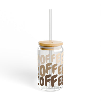 Coffee Sipper Glass, 16oz